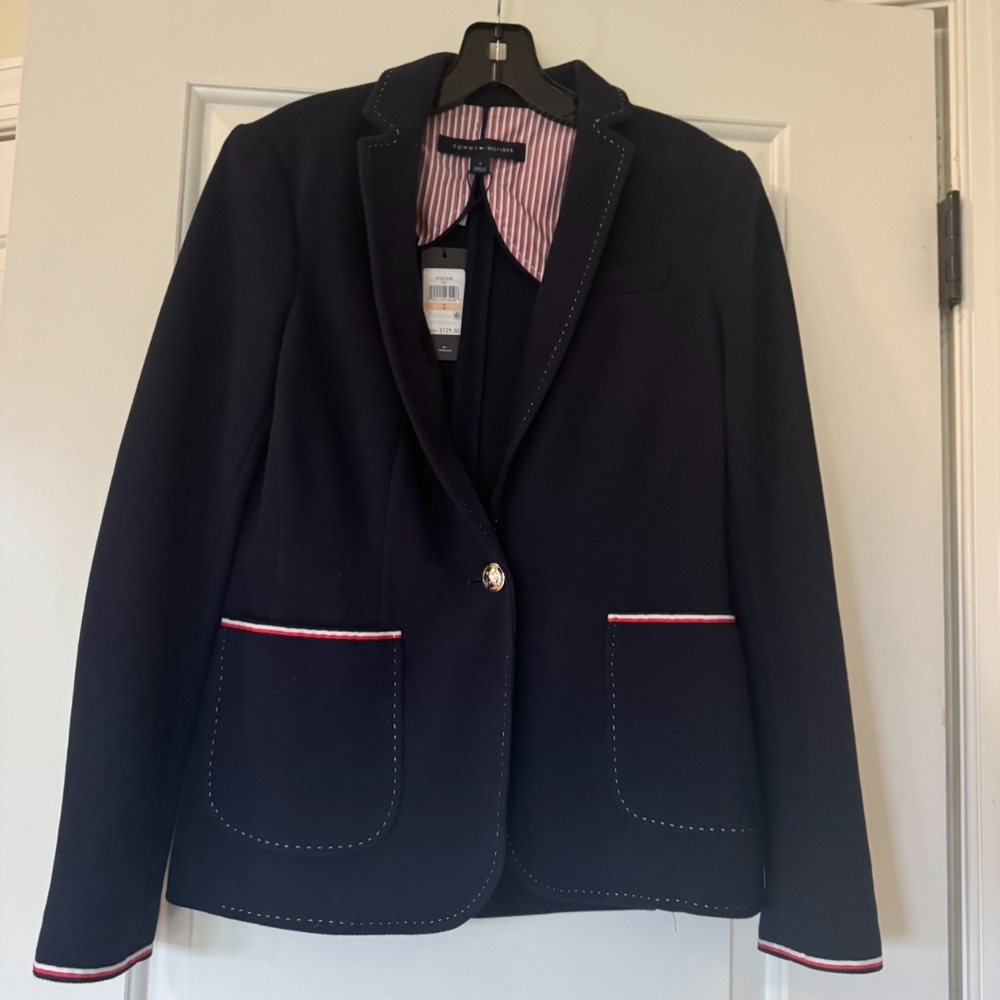 NWT Tommy Hilfiger Blazer sz 2